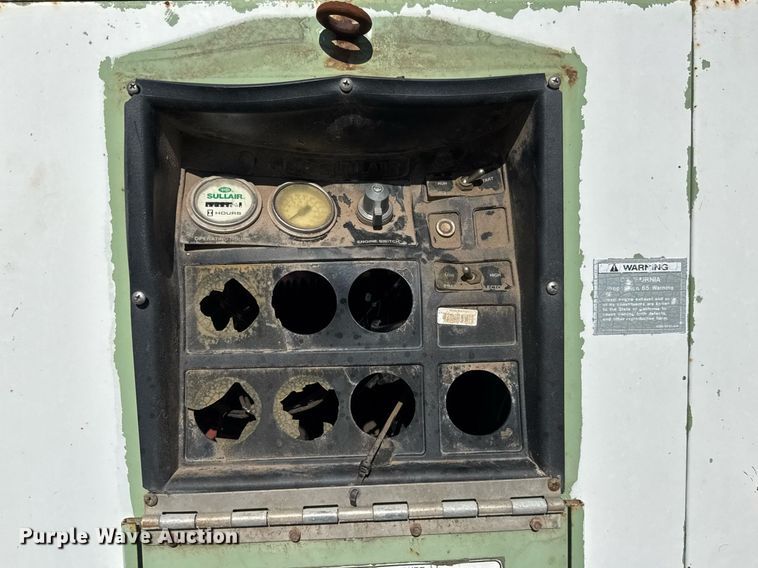 image for item DY0245 Sullair 185H DPQ JD air compressor