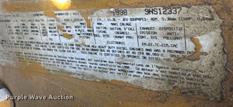 image for item DY0253 1999 Kenworth T800 dump truck