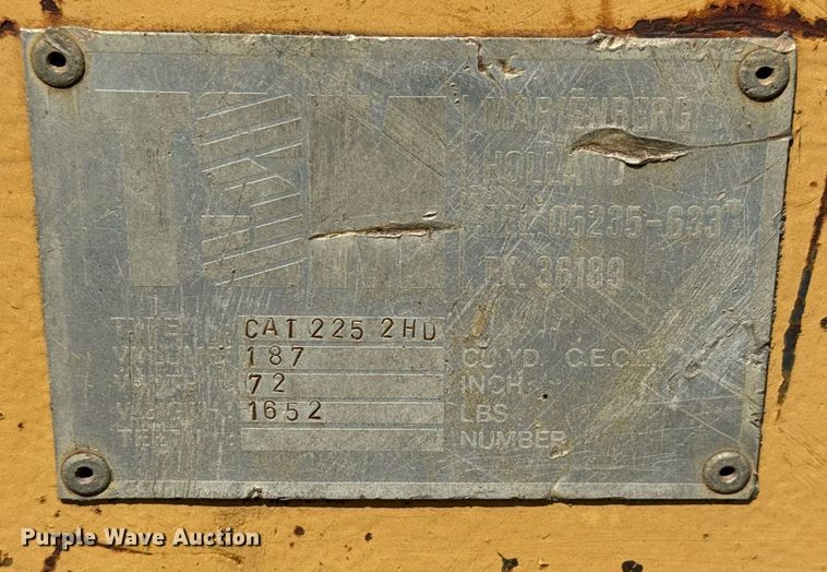 image for item DY0265 (2) excavator buckets 