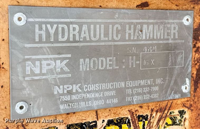 image for item DY0278 NPK H-16X breaker