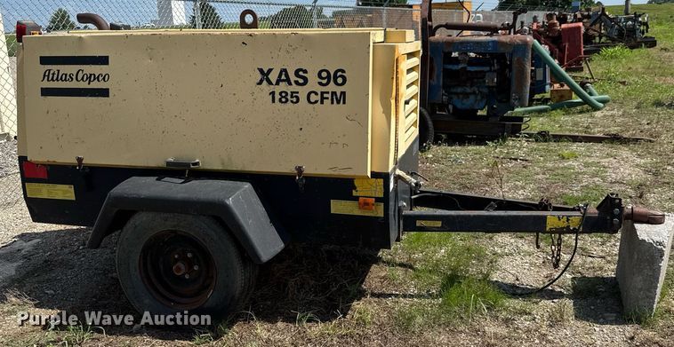 image for item DY0289 1998 Atlas Copco XAS 96JD air compressor