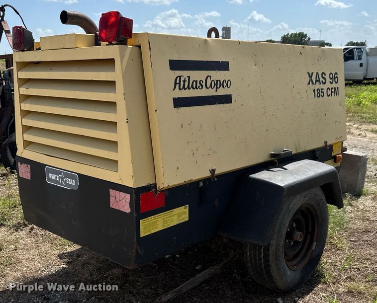 image for item DY0289 1998 Atlas Copco XAS 96JD air compressor