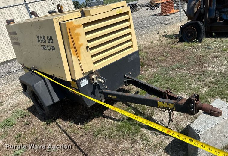 image for item DY0289 1998 Atlas Copco XAS 96JD air compressor