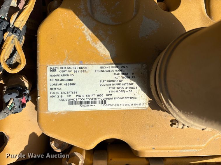 image for item DY0662 2016 Caterpillar 336FL excavator