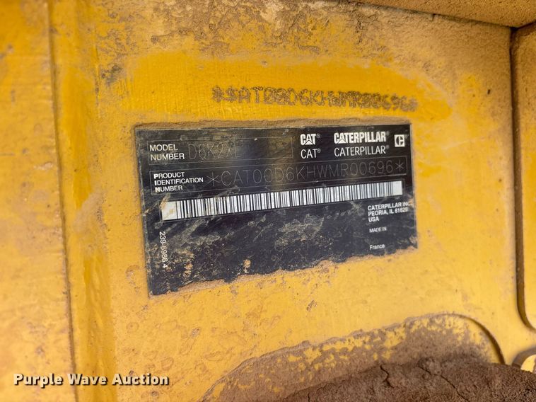 image for item DY0664 2015 Caterpillar D6K2 XL dozer
