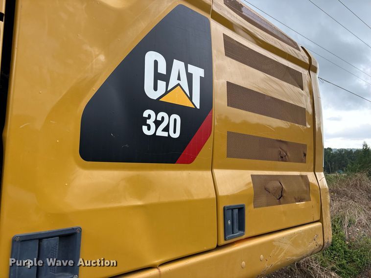 image for item DY0667 2018 Caterpillar 320 excavator