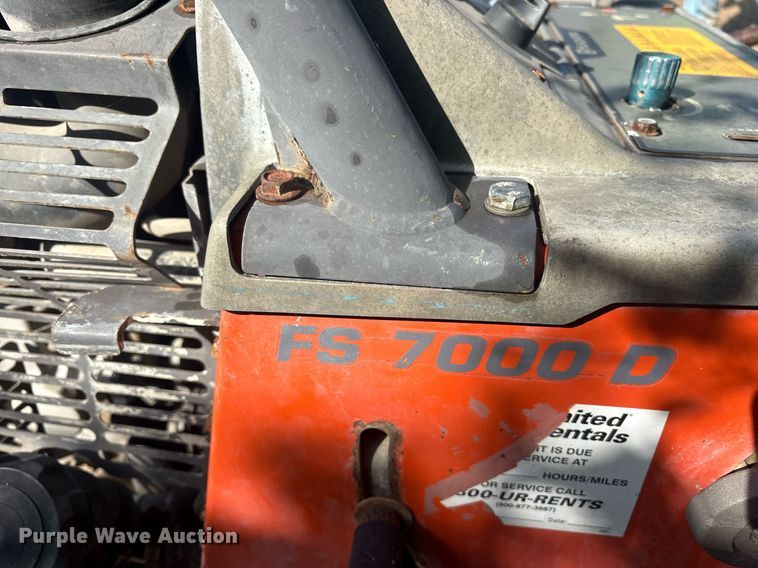 image for item DY0671 2018 Husqvarna FS7000D concrete saw