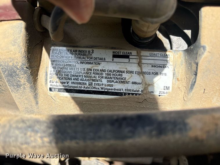 image for item DY0674 2021 Wacker Neuson RD12 double drum vibratory roller