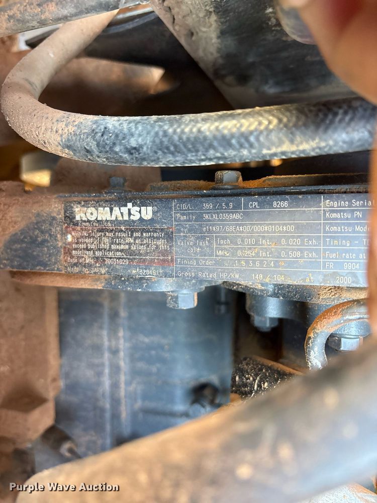 image for item DY0676 2003 Komatsu WA250PT-5 wheel loader