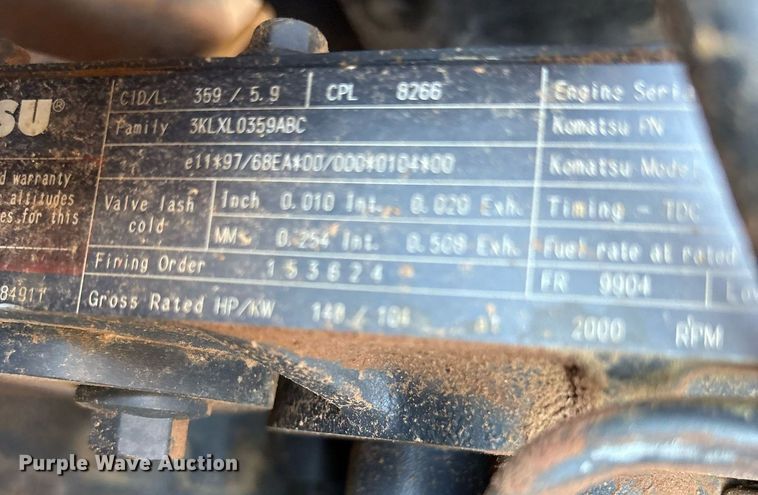 image for item DY0676 2003 Komatsu WA250PT-5 wheel loader