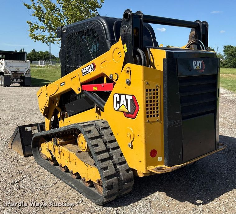 image for item DY0693 2020 Caterpillar 259D3 tracked skid steer loader