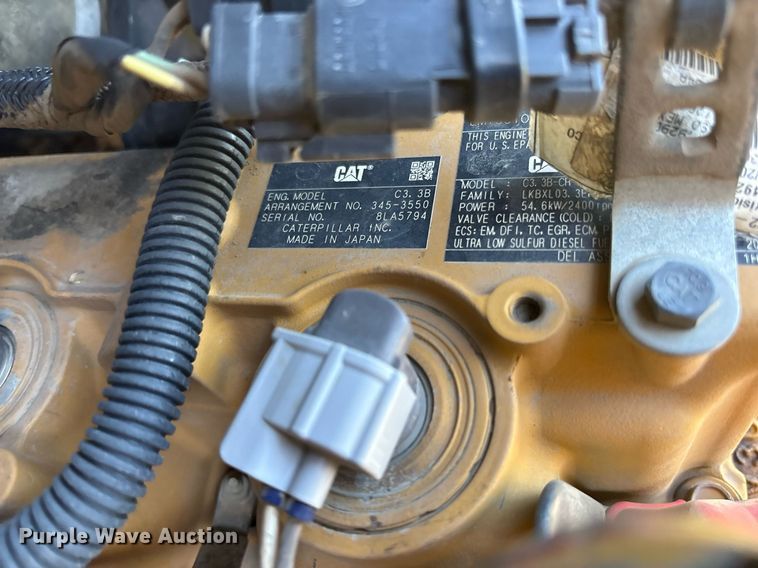 image for item DY0693 2020 Caterpillar 259D3 tracked skid steer loader