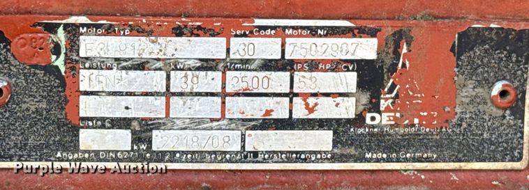 image for item DZ8655 Ditch Witch 5110 trencher