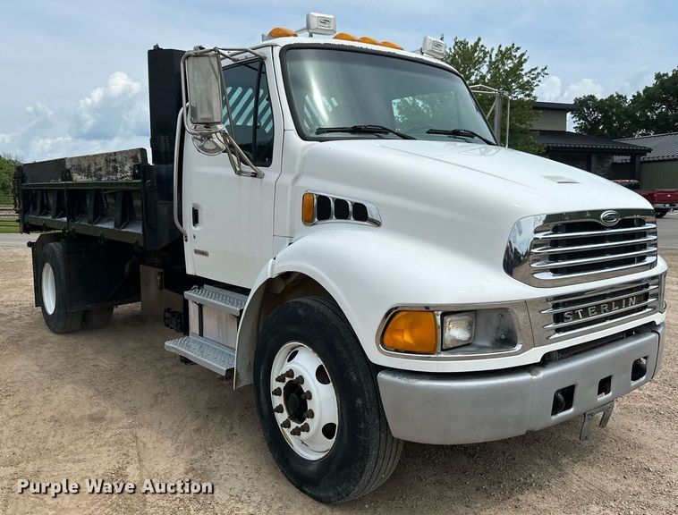 image for item DZ8990 2006 Sterling Acterra dump flatbed truck