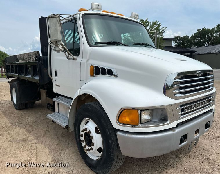 image for item DZ8990 2006 Sterling Acterra dump flatbed truck