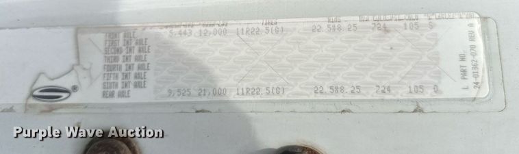 image for item DZ8990 2006 Sterling Acterra dump flatbed truck