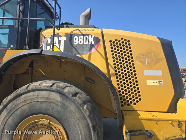 image for item EA2459 2013 Caterpillar 980K wheel loader