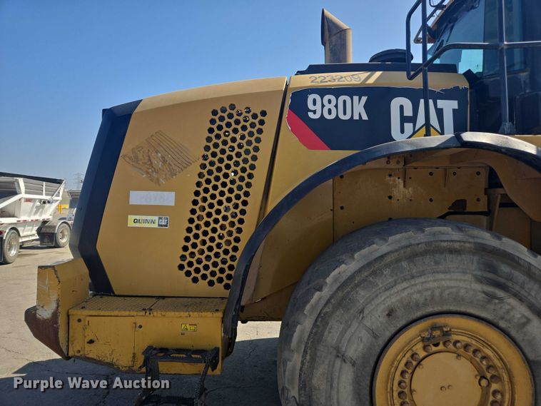 image for item EA2459 2013 Caterpillar 980K wheel loader