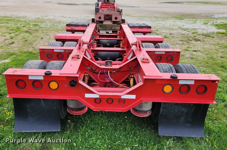 image for item EA2460 1999 Fontaine Specialized TH55-FLD lowboy equipment trailer