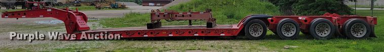 image for item EA2460 1999 Fontaine Specialized TH55-FLD lowboy equipment trailer