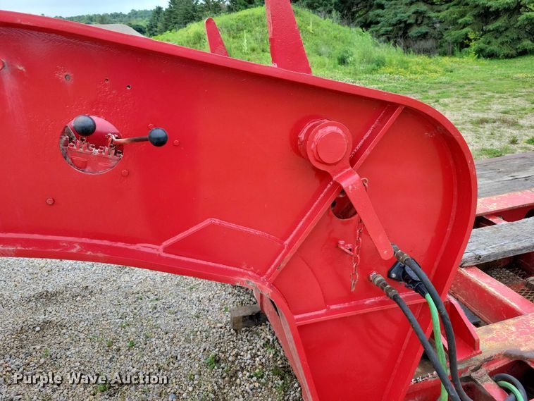 image for item EA2460 1999 Fontaine Specialized TH55-FLD lowboy equipment trailer