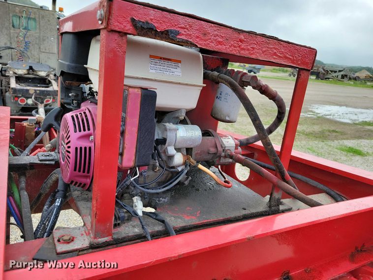 image for item EA2460 1999 Fontaine Specialized TH55-FLD lowboy equipment trailer