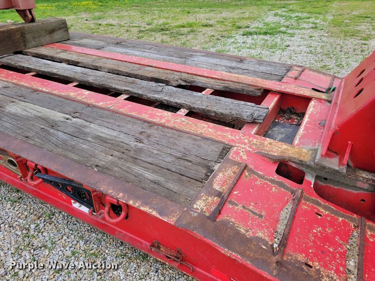 image for item EA2460 1999 Fontaine Specialized TH55-FLD lowboy equipment trailer