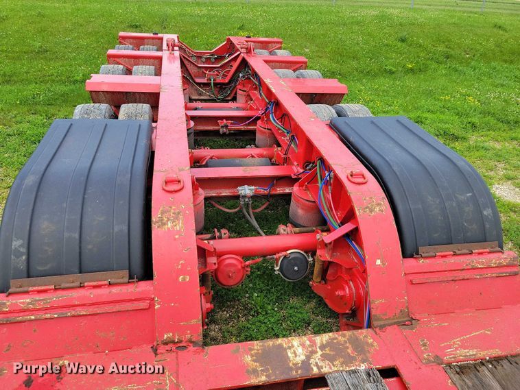 image for item EA2460 1999 Fontaine Specialized TH55-FLD lowboy equipment trailer