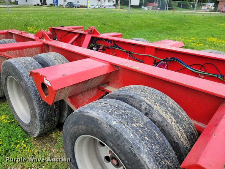 image for item EA2460 1999 Fontaine Specialized TH55-FLD lowboy equipment trailer