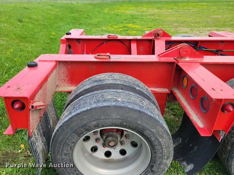 image for item EA2460 1999 Fontaine Specialized TH55-FLD lowboy equipment trailer