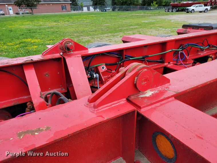 image for item EA2460 1999 Fontaine Specialized TH55-FLD lowboy equipment trailer