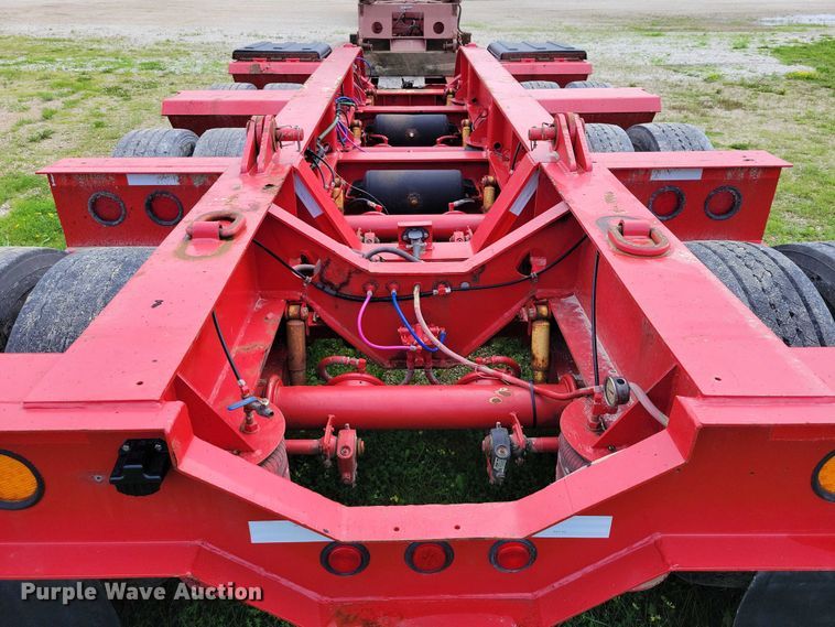 image for item EA2460 1999 Fontaine Specialized TH55-FLD lowboy equipment trailer