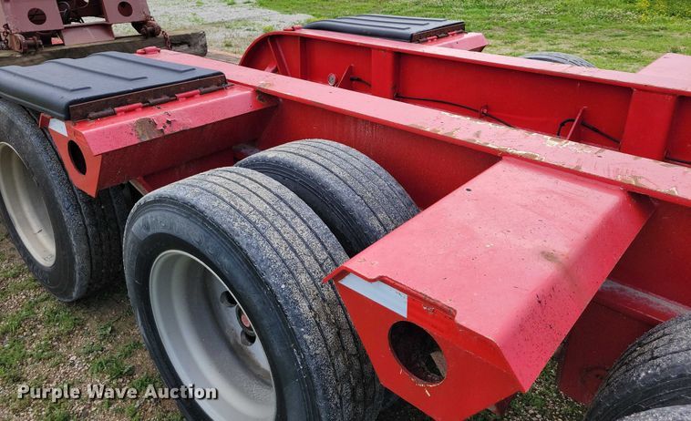 image for item EA2460 1999 Fontaine Specialized TH55-FLD lowboy equipment trailer