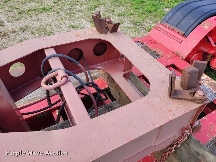 image for item EA2460 1999 Fontaine Specialized TH55-FLD lowboy equipment trailer