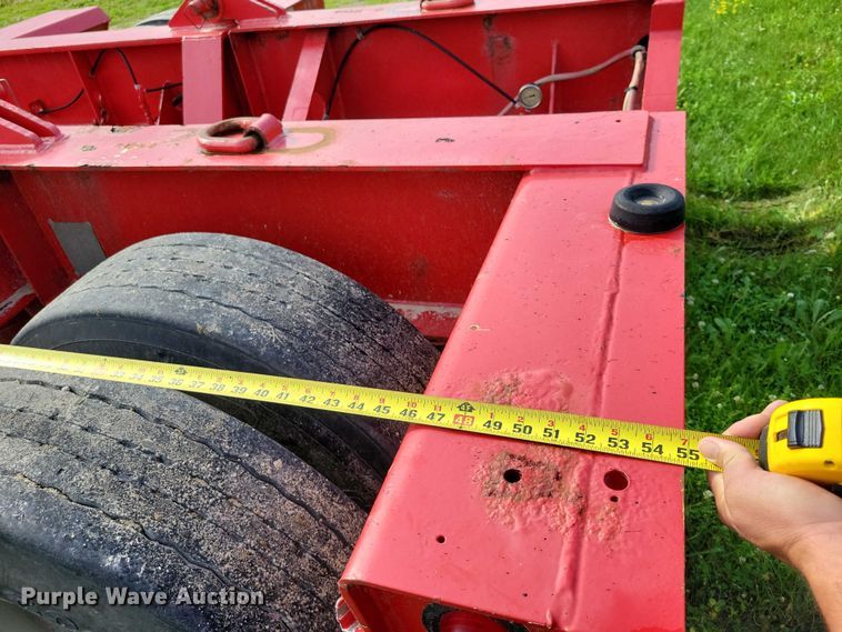 image for item EA2460 1999 Fontaine Specialized TH55-FLD lowboy equipment trailer