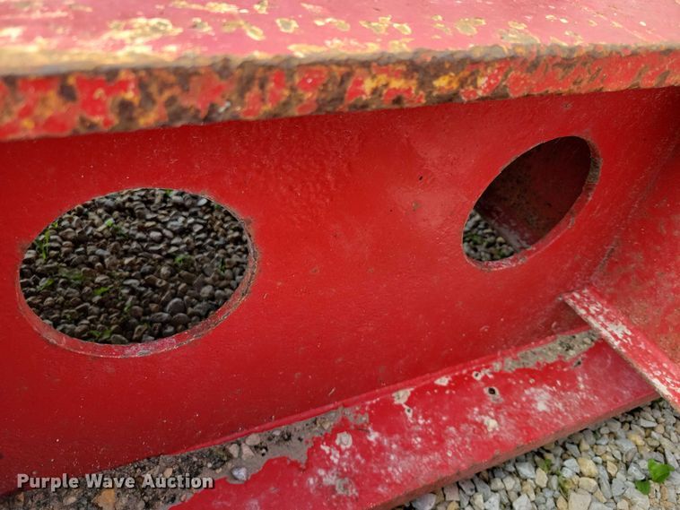 image for item EA2460 1999 Fontaine Specialized TH55-FLD lowboy equipment trailer