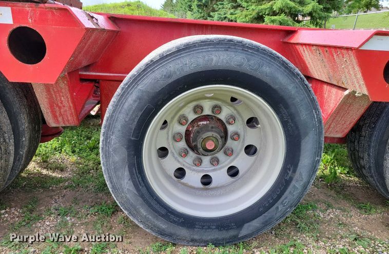 image for item EA2460 1999 Fontaine Specialized TH55-FLD lowboy equipment trailer