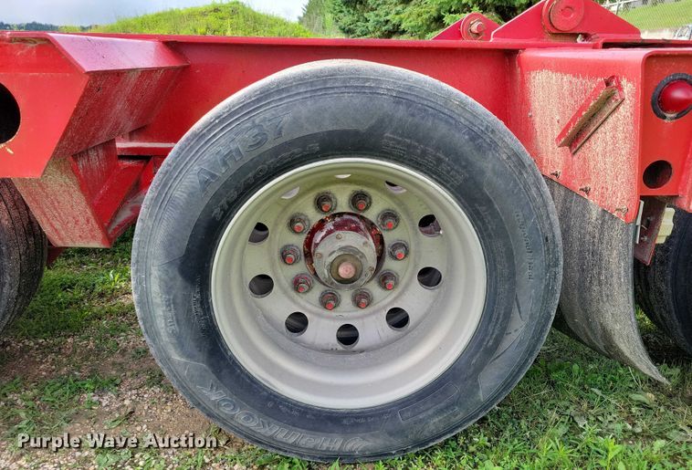 image for item EA2460 1999 Fontaine Specialized TH55-FLD lowboy equipment trailer