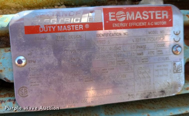 image for item EA2463 Shop built screening plant