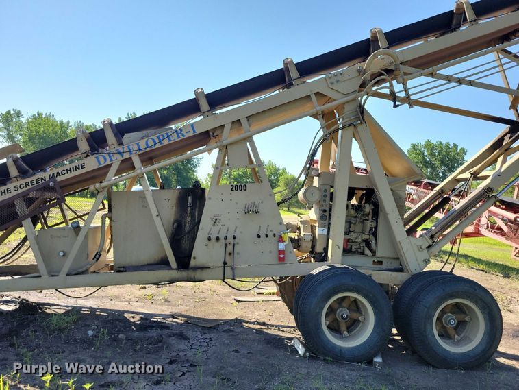 image for item EA2464 Developer Screen Machine screening plant