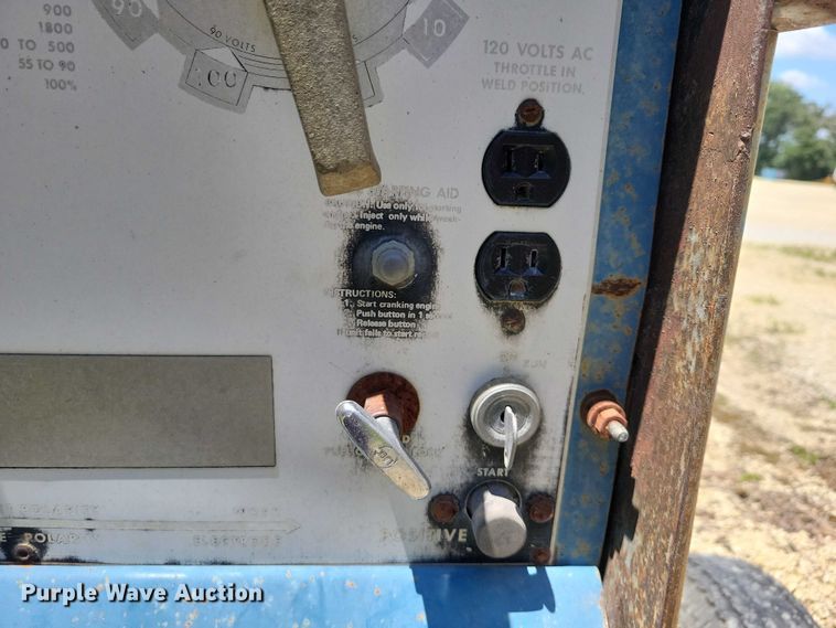 image for item EA2466 1971 Miller WD-5 welder/generator