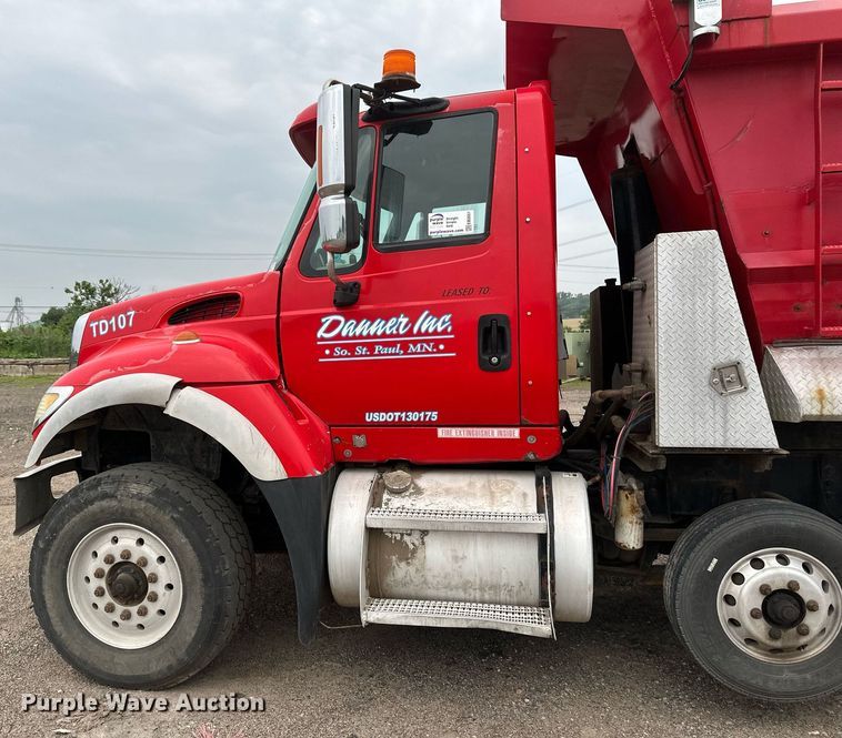 image for item EB2651 2007 International 7700 dump truck