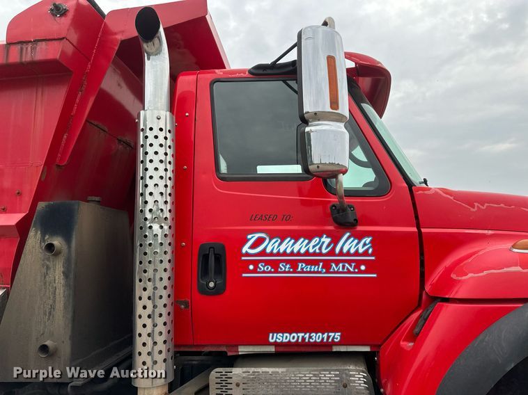 image for item EB2651 2007 International 7700 dump truck