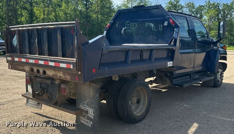 image for item EB2691 2004 Chevrolet C4500 Crew Cab dump truck