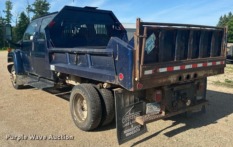 image for item EB2691 2004 Chevrolet C4500 Crew Cab dump truck