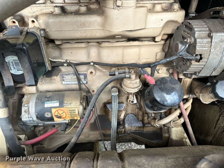 image for item EB2693 1994 Ingersoll Rand 185 air compressor