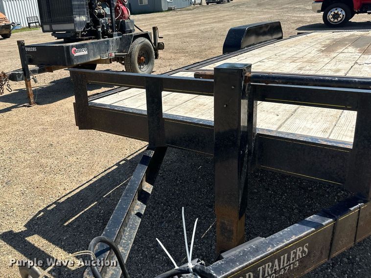 image for item EB2706 2022 L&D trailers tilt deck utility trailer