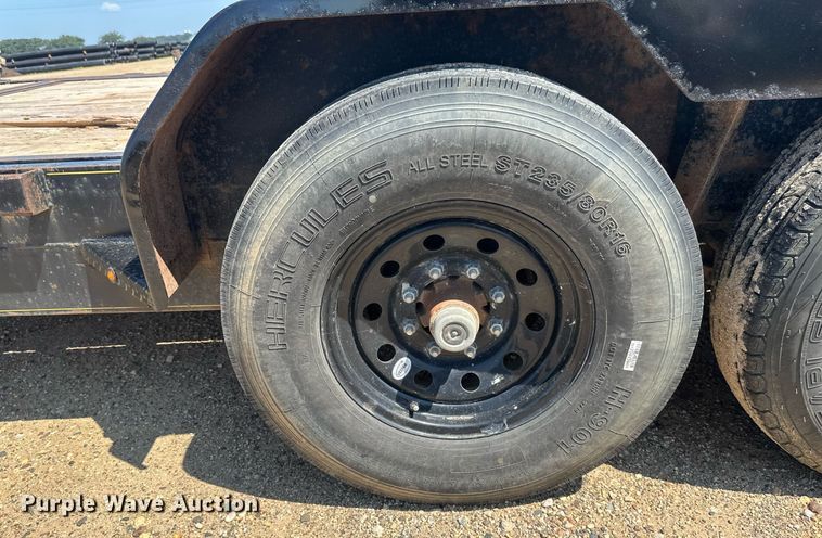 image for item EB2706 2022 L&D trailers tilt deck utility trailer