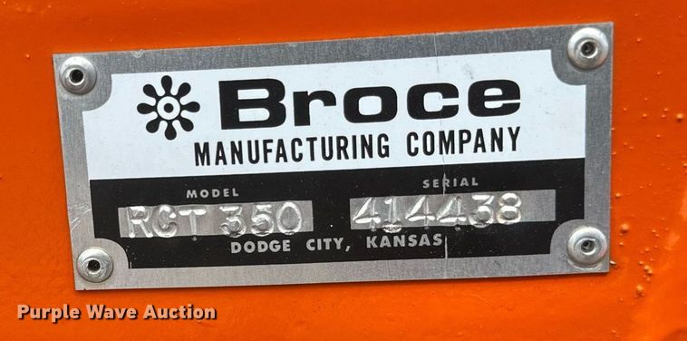 image for item EB2722 2024 Broce RCT350 broom