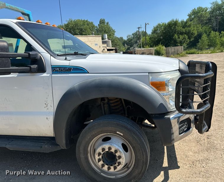 image for item EB2723 2011 Ford F550 Super Duty flatbed truck